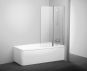 10CVS2-100 Стенка для ванны 10° 100 L(левая) сатин/стекло Transparent